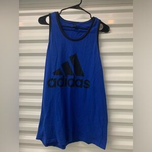Men's Adidas Blue Work Out Shirt Size Large